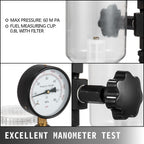 SucceBuy DieselFuel Injector Tester 6000PSI With DualScale Gauge Engine FuelTest Tool Diesel Injector Nozzle Pop Pressure Tester