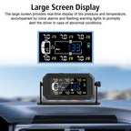 H13 Truck Car Tyre Pressure Monitor 6 External Sensors Tire Pressure Monitoring System Intelligent Temperature Warning Fuel Save
