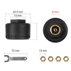 Bluetooth 5.0 External Mobile Phone APP Display TPMS Android/IOS Tire Pressure Monitoring System Car Tire Pressure Sensors