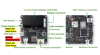 Wio Tracker L1 915MHz Meshtastic Node 923MHz Tracking Location L76K GPS nRF52840 1.3 inch OLED Support Type C,Lithium battery