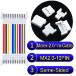 Molex MX2.0mm 10-Pin Female Same-Side-Head Cable