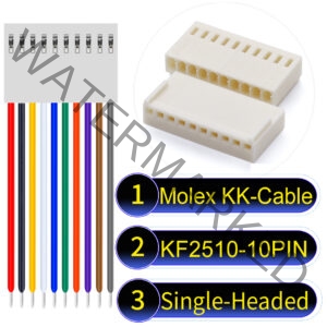 Molex KK-Cable KF2510 10-Pin Single-Headed PVC Cable