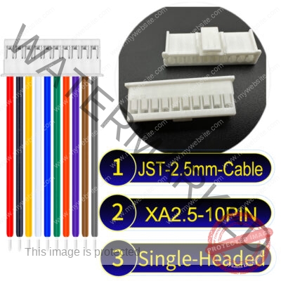 JST 2.5mm XA 10Pin Single-Headed Cable