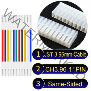 Molex KK3.96 11-Pin Same-Side-Head 3.96mm PVC Cable