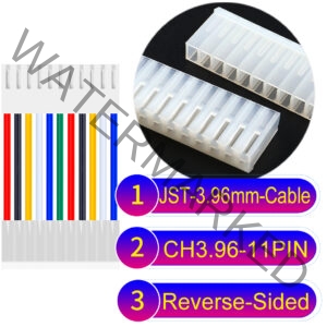 Molex KK3.96 11-Pin Reverse-Side-Head 3.96mm PVC Cable