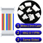 Molex MX2.0mm 11-Pin Female Same-Side-Head Cable