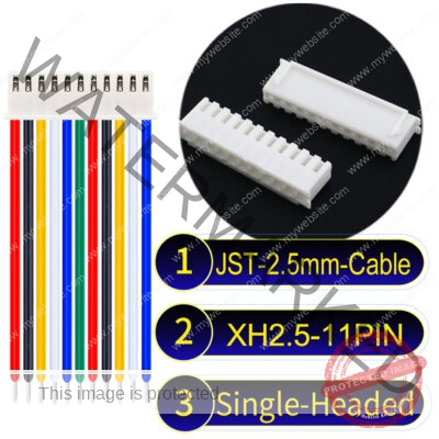 JST XH 11Pin Single-Headed Cable