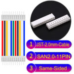 JST 2.0mm SAN2.0 11Pin Single-Headed Cable