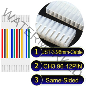 Molex KK3.96 12-Pin Same-Side-Head 3.96mm PVC Cable