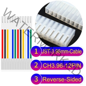 Molex KK3.96 12-Pin Reverse-Side-Head 3.96mm PVC Cable