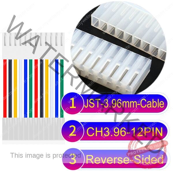 Molex KK3.96 12-Pin Reverse-Side-Head 3.96mm PVC Cable