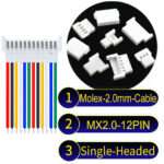 Molex MX2.0mm 12-Pin Female Single-Headed Cable