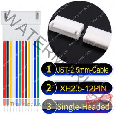 JST XH 12Pin Female Single-Headed Cable