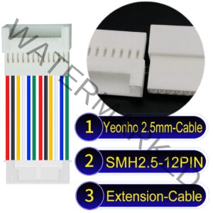 yeonho SMH250 12Pin Male Female Extension Cable