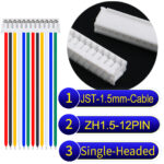 JST ZH1.5 12Pin Single-Headed Cable