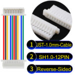 JST SH1.0 12Pin Reverse-Side-Head Cable