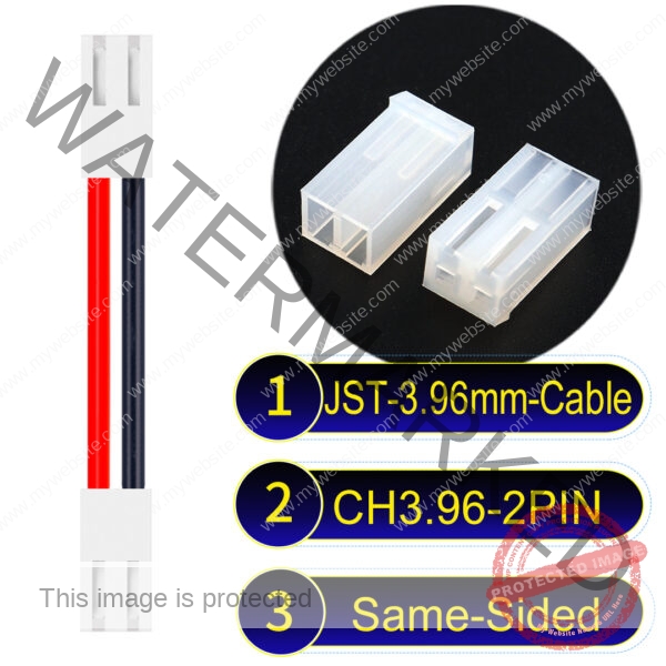 Molex KK3.96 2-Pin Same-Side-Head 3.96mm PVC Cable