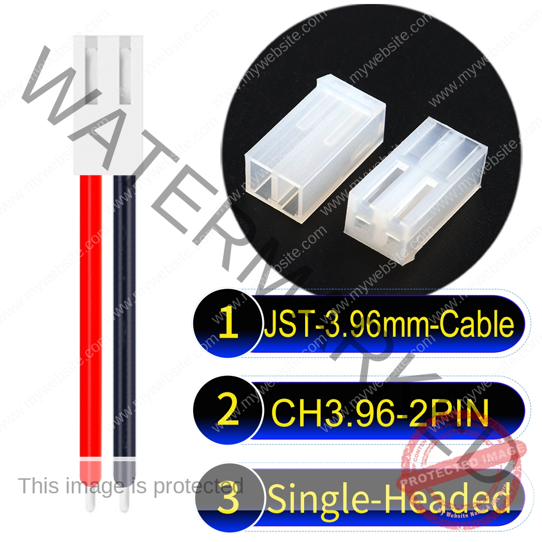 Molex KK3.96 2-Pin Single-Headed 3.96mm PVC Cable