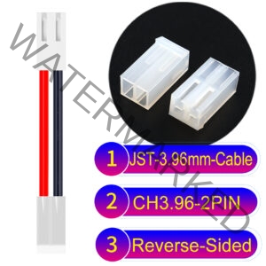 Molex KK3.96 2-Pin Reverse-Side-Head 3.96mm PVC Cable