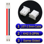 JST XH 2Pin Same-Side-Head Cable