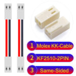 Molex KK-Cable KF2510 2-Pin Same-Side-Head PVC Cable