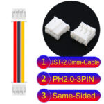 JST 2.0mm PH2.0 3Pin Same-Side-Head Cable