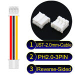 JST 2.0mm PH2.0 3Pin Reverse-Side-Head Cable