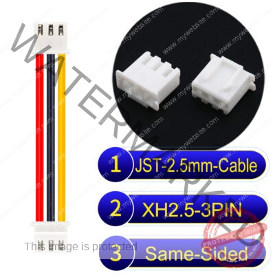 JST XH 3Pin Same-Side-Head Cable