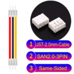 JST 2.0mm SAN2.0 3Pin Same-Side-Head Cable