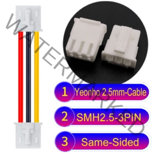 yeonho SMH250 3Pin Same-Side-Head Cable