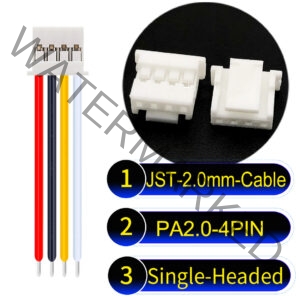 JST PA2.0 4Pin Single-Headed Cable