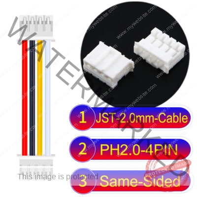 JST 2.0mm PH2.0 4Pin Same-Side-Head Cable