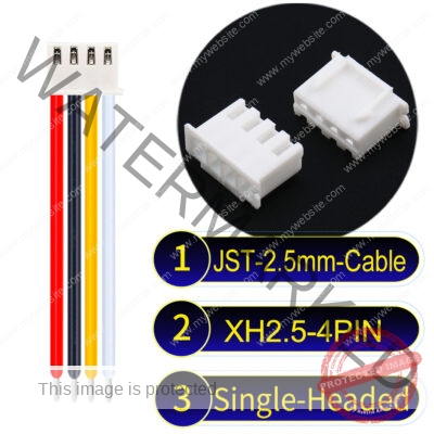 JST XH 4Pin Single-Headed Cable