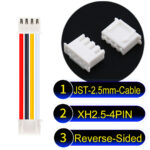 JST XH 4Pin Reverse-Side-Head Cable