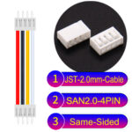 JST 2.0mm SAN2.0 4Pin Same-Side-Head Cable