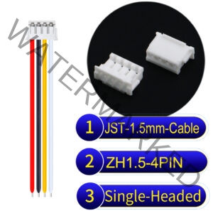 JST ZH1.5 4Pin Single-Headed Cable