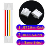 JST XHS2.5 with Belt Lock 4Pin Same-Side-Head Cable