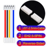 JST EH2.5 5-Pin Reverse-Side-Head 2.5mm PVC Cable