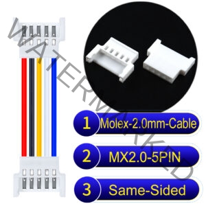 Molex MX2.0mm 5-Pin Female Same-Side-Head Cable