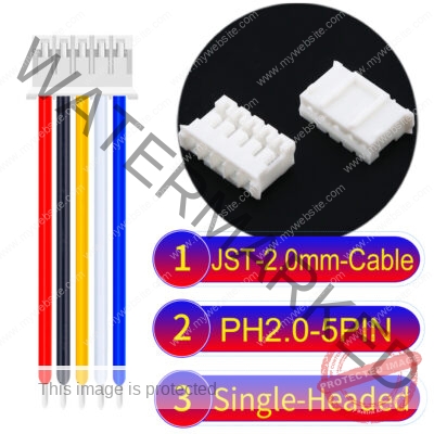 JST PH2.0 5Pin Single-Headed Cable