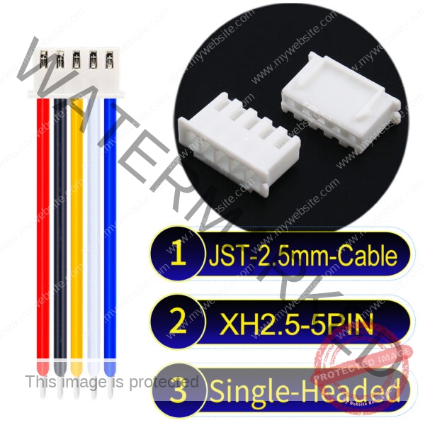 JST XH 5Pin Single-Headed Cable