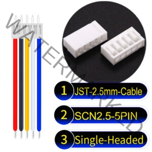 JST 2.5mm SCN2.5 5Pin Single-Headed Cable