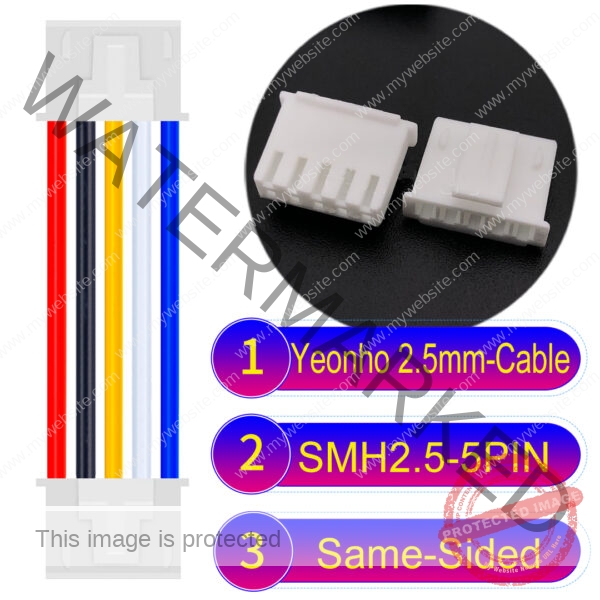 yeonho SMH250 5Pin Same-Side-Head Cable