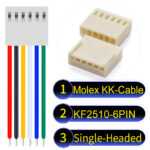 Molex KK-Cable KF2510 6-Pin Single-Headed PVC Cable