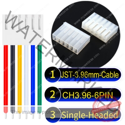 Molex KK3.96 6-Pin Single-Headed 3.96mm PVC Cable