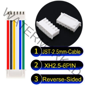 JST XH 6Pin Reverse-Side-Head Cable