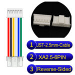 JST 2.5mm XA 6Pin Reverse-Side-Head Cable