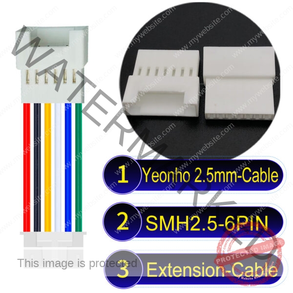 yeonho SMH250 6Pin Male Female Extension Cable