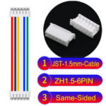 JST ZH1.5 6Pin Same-Side-Head Cable