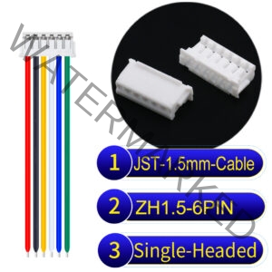 JST ZH1.5 6Pin Single-Headed Cable